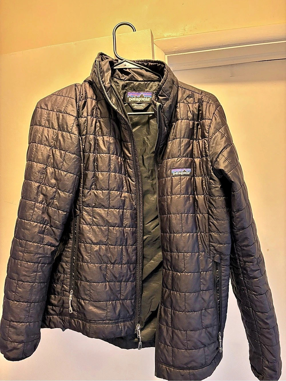 Patagonia Nano Puff Jacket Quilted Puffer in Black